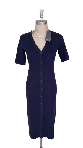 | COUNTRY ROAD | BLUE KNIT midi Dress Size 12 M Women , Fits 10-12 | RR$229 - Picture 7 of 16