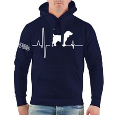 Kapuzenpullover Beagle Herzschlag Hoodie Beagles jagdhunde laufhund geschenk 