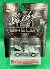 Shelby 1968 EXP500 CSS Raw Silver 1:64 Scale 2010 Shelby Collectibles NEW SEALED