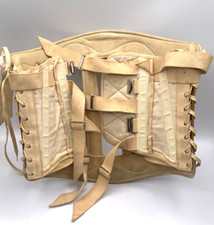 Vintage 1950 s 1960 s Girdle corset lumbosacral side/back support laces steampun