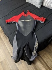 O'Neill Reactor Wetsuit Sz youth Large Short Sleeve Spring Summer Suit