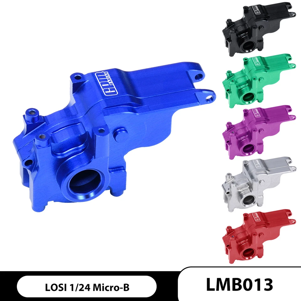 7075 Alloy Transmission Case & 40Cr Gear Set For LOSI 1/24 Micro-B 2WD Buggy RTR - Image 2 of 4