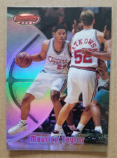 1997-98 Bowman's Best Refractor Maurice Taylor #108 Rookie RC Clippers