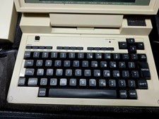 RARE Tandy 200 Portable Computer Working Disk Drive 26-3808 Manuals Case TESTE