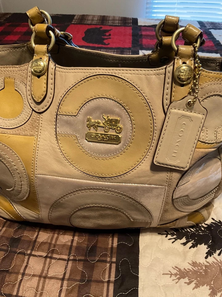 Coach Madison Mia multicolor cuero y gamuza Foto 4 de 4