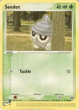 Seedot 77/100 Common Sandstorm Pokemon Near Mint on eBay