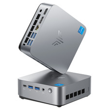 KAMRUI P3 Mini PC,Intel i5-12450H 8C/12T 24GB RAM LPDDR5 512GB SSD,Win11 Pro
