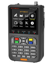 GTMedia V8 Finder2 Satellite Finder DVB-S/S2/S2X Sat Signal Meter 3.5" LCD