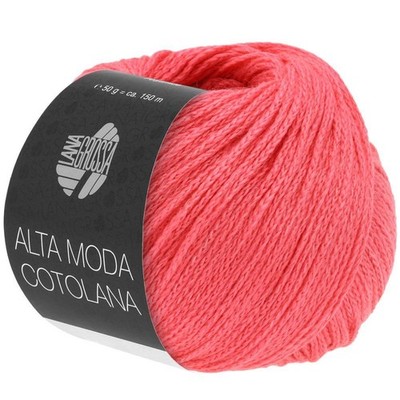 Wolle Kreativ! Lana Grossa - Alta Moda Cotolana Fb. 52 koralle 50 g