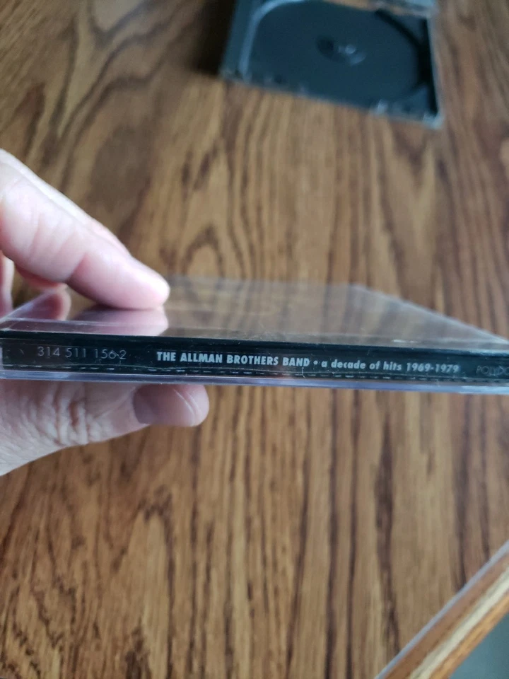 The Allman Brothers Band - A Decade Of Hits 1969-1979 Music CD 1991 Polygram New - Image 2 of 3