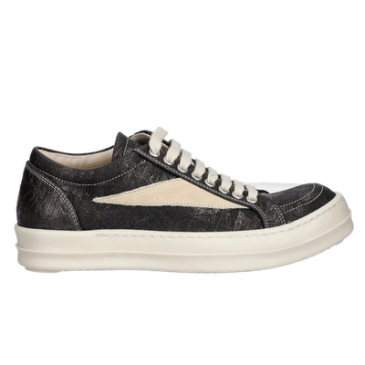 Rick Owens DRKSHDW 'Metallic Black' Vintage Sneaks
