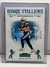 2024 Panini Contenders - Rookie Stallions #23 Jonathan Brooks Teal Parallel /149