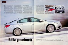 Sport Auto 02/2010 Opel Insignia 2.0 Turbo Irmscher mit 300PS im TEST auf 3 Seit