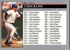 Ryne Sandberg (Checklist) - 1992 Leaf - # 331 - Cubs