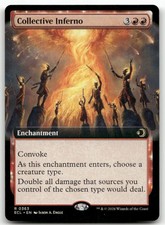 Collective Inferno (Extended Art) MTG Lorwyn Eclipsed 363 R NM
