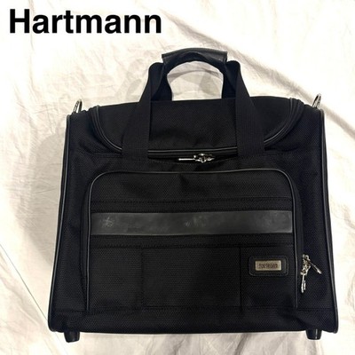 Hartmann Travel Carry On Bag Luggage Business Black Modern Clean