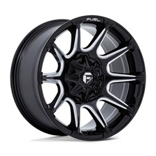 5fuel Fc880 Super C Gloss Black Milled 22x10 6x135 6x5.5 10mm