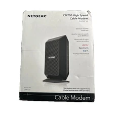 NETGEAR CM700 High Speed Cable Modem Black - New In Box Free Shipping