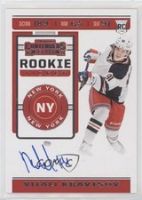 2019 Panini Chronicles Contenders Rookie Ticket Vitali Kravtsov #C-VK Auto h3a
