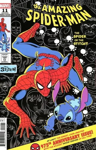 Amazing Spider-Man, The (7th Series) #11L VF/NM; Marvel | 975 Disney's Stitch Va