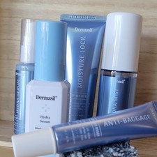 Dermasil Jet-Set-Reset Skincare Set: Hydra Serum, Mist, Moisture Lock, Eye