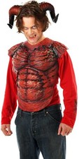 Demon Horns With Sharp Teeth Costume Accessory 60404