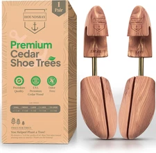 Cedar Shoe Tree - Shoe Trees for Men & Women, Sneakers, Widener & Shaper