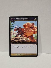 Withering Shout World Of Warcraft TCG March Of The Legion Regular Uncommon