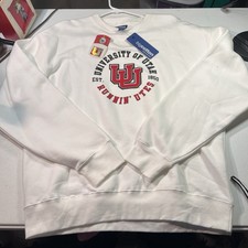 NWT Men  s Large University Of Utah Utes Sweatshirt Cotton Blend