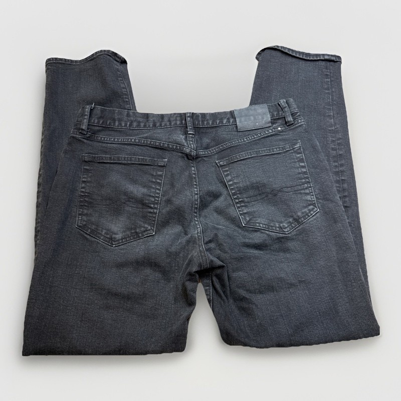 Lucky Brand Jeans 121 Heritage Slim Denim 34 x 32 Black Stretch Medium Denim