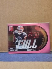 2025 Panini Donruss Elite - Full Throttle Jerome Ford #9 Pink Browns