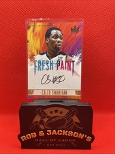 2017-18 Panini Court Kings Fresh Paint II Auto RC #FP2-CAS Caleb Swanigan /200