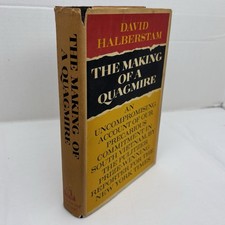 The Making of a Quagmire, David Halberstam, First Edition 1st Print 1965 HC DJ