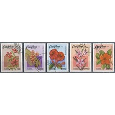 Flowers: - Cape Verde 1980 - FH - MiNr 425/8 & 430