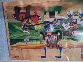 Lego Castle Knights Kingdom 6095 Royal Joust Instruction Manual No Bricks