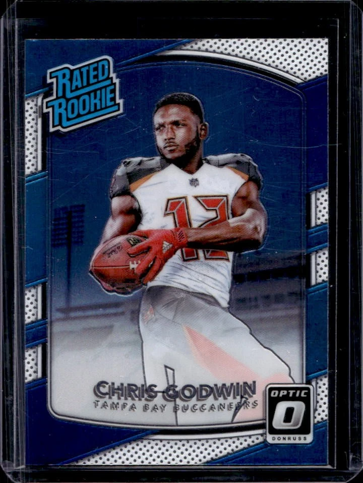 2017 Donruss Optic Chris Godwin Rookie Rated Rookie #155 Buccaneers