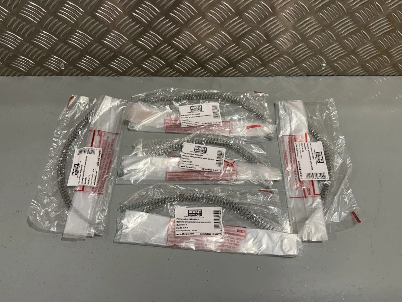 DeWalt N233943 Compression Springs x10 Service Item Fits DCN690 DCN691 DCN692
