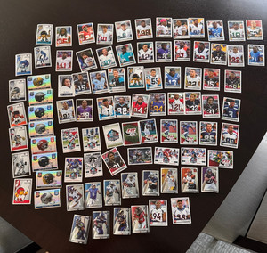 Large Lot of 2014 Panini Football Stickers