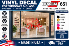 NAILS BEAUTY STUDIO VINYL DECAL WINDOW STICKER ORACAL 651 MADE IN USA