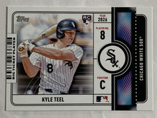 2026 Topps Rookie Big Ticket Player Kyle Teel Chicago White Sox BTP-26