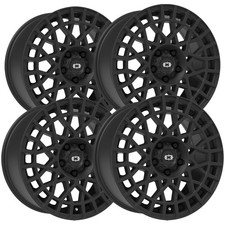 Set Of 4 Vision 349 Savage 15x7 5x100 15mm Satin Black Wheels Rims 15 Inch Set Of 4 Vision 349 Savage 15x7 5x100 15mm Satin Black Wheels Rims 15 Inch