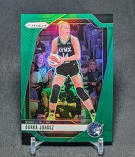 Dorka Luhasz Green Holo 2024 Panini Prizm WNBA Basketball #123 Minnesota Lynx