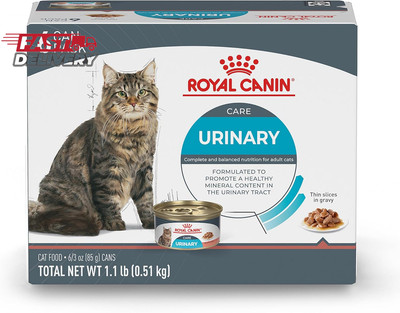 Royal Canin Feline Care Nutrition Urinary Care Adult Thin Slices in Gravy Cat Fo