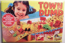 Town Dump Board Game Box 2" x 3" MAGNET Fridge