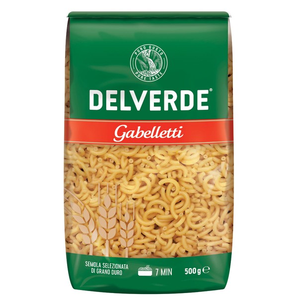 Delverde Gabelletti Semola Selezionata Di Grano Duro 500G 12Er Pack-image