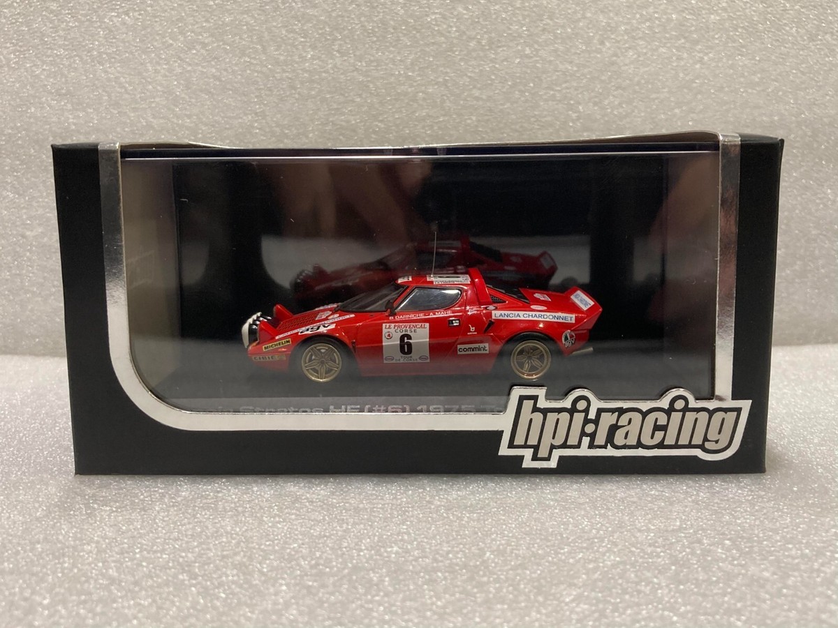 ミニカー hpi 1/43 Lancia Stratos HF Tour de Corse HPI Racing 1/43 8072 Lancia Stratos HF (#6) 1975 Tour de