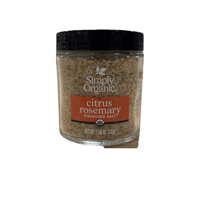 Finishing Salt, Citrus Rosemary , 2.58 oz (73 g) BB 06/2026+