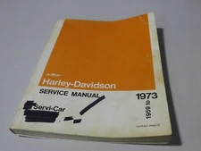 Harley Davidson AMF Factory Service Manual 1959 To 1973 Servi-Car 99486-73
