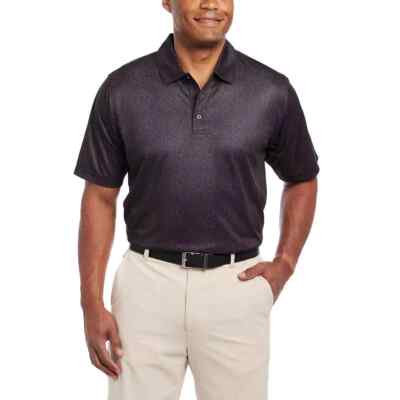 Pebble Beach Men's Size 3XL XXXL Black Dry Luxe Performance Polo Shirt NWT