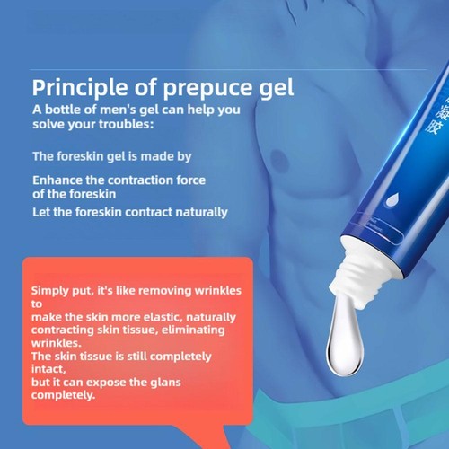 1x Vorhaut Dilator Phimose Korrektur Redundant Verbessern natürliche Extrakte - Photo 7/9
